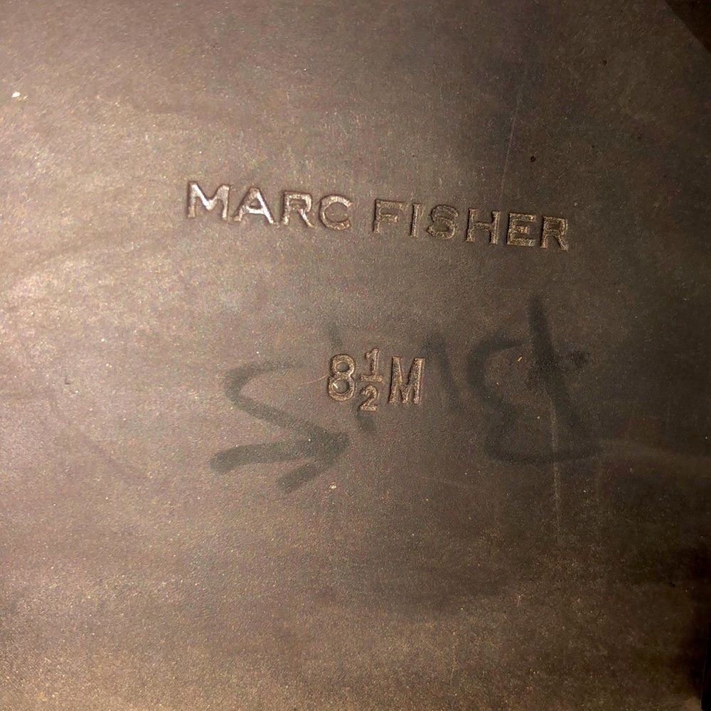 SOLD Marc Fisher Humor Suede Over The Knee Riding Boots - Picture 6 of 12